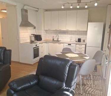 Maentsaelae Apartamento | Mäntsälä Centrum- huoneisto saunalla ja ilmaisella pysäköinnillä