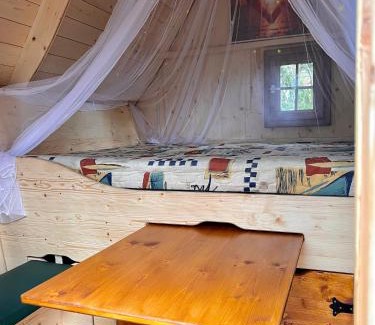 Wuthenow Casa | Märchenhütte- Campen am Wald und See