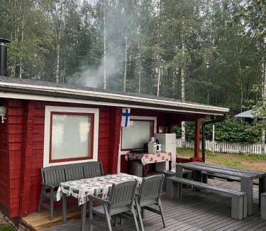Poytya Apartamento | Mökki ja saunamökki Kurjenrahkan kansallispuistossa