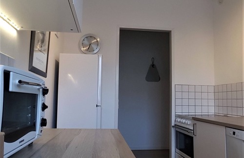 Brabrand Condominio | Apartamentos M H Homes con cocina totalmente equipada.