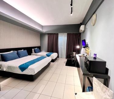 Tanjung Aru Apartamento | M Suite Homestay, Aeropod Sovo Kota Kinabalu -Near Airport