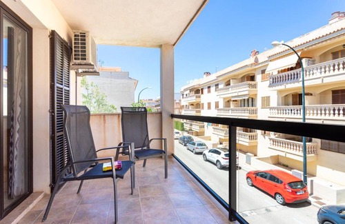 Colonia Sant Jordi Apartamento | M1 Gran apartamento cerca del mar en Mallorca con 2 baños