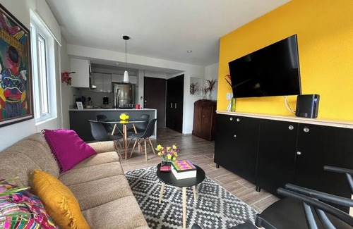 Zona 7 Casa | M109 Acogedor apartamento para 4 huéspedes con gimnasio