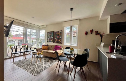 Zona 7 Casa | M109 Acogedor apartamento para 4 huéspedes con gimnasio