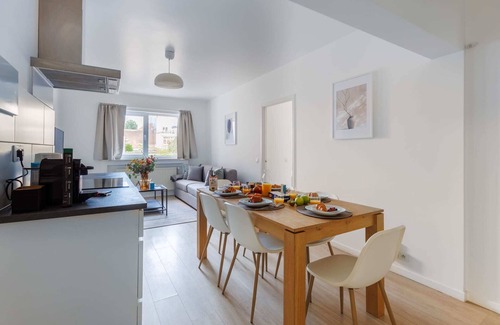 Wijk van de Squares Apartamento | MA - Berlaymont I - Dos Habitaciones Piso, Capacidad 6
