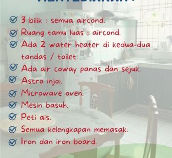 Kota Tinggi Apartamento | Ma Maison Homestay Taman Daiman Jaya Kota Tinggi