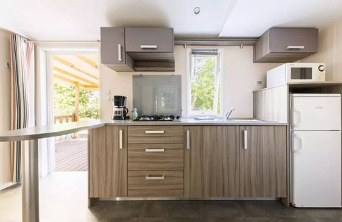 Chatel-Guyon Casa | Camping de la Croze *** - Casa móvil 2 habitaciones 4 personas