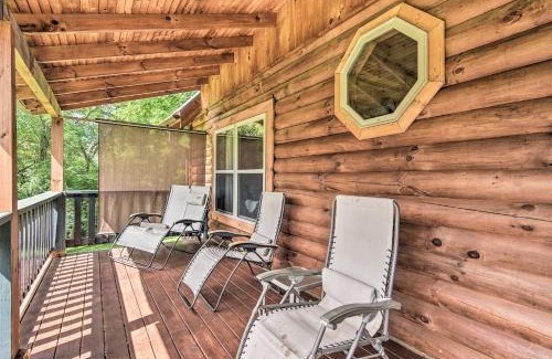 Maggie Valley Casa | Maggie Valley Family Cabin with Porch and Fire Pit!