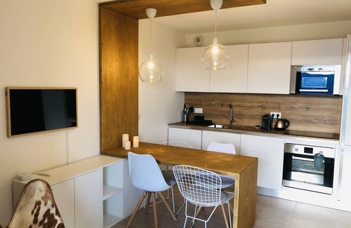Valberg Apartamento | 🤩 Magic panorama 🏔 Wood stove - 2 rooms - 4 people free parking