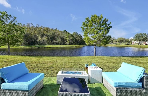 Trafalgar Village Casa | MagicalEverAfter Sleep17 Pvt Pool Game Rm LakeView