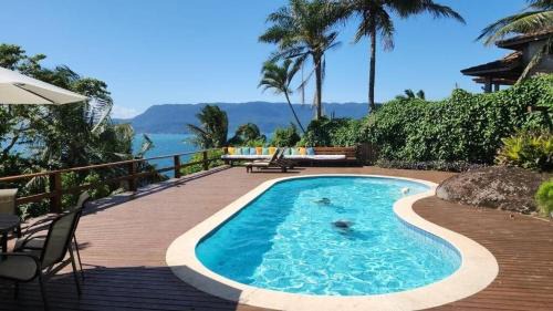 Praia de Itapecerica Casa | Magnífica costeira em Ilhabela