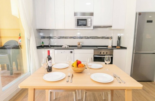 Los Caños de Meca Apartamento | Magnífica duplex renovado con piscina garaje y jardín, frente a la playa