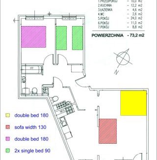 Bialoleka Apartamento | Magnetic apartment Mehoffera