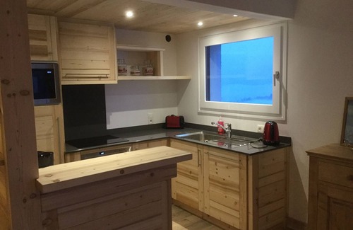 Cordon Apartamento | Auténtico, piso completamente renovado, vista única del Mont Blanc