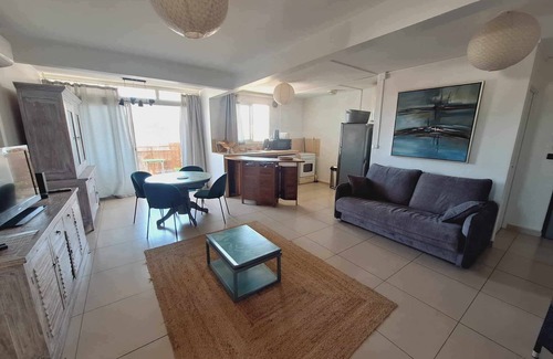 Centre-Ville Apartamento | Magnífica vista al mar F2 a 2 pasos de la laguna de Saint Pierre