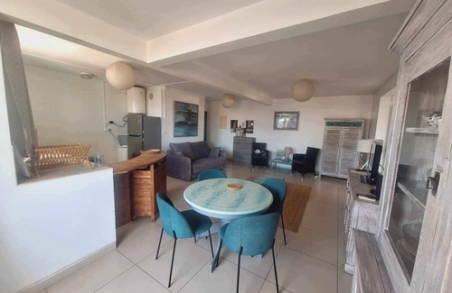 Centre-Ville Apartamento | Magnífica vista al mar F2 a 2 pasos de la laguna de Saint Pierre
