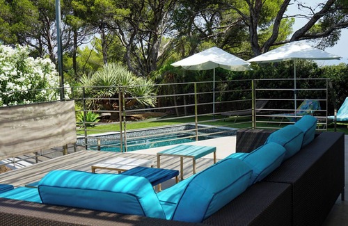 Giens Casa | Magnífica villa moderna con piscina Giens Peninsula 4 habitaciones para 8