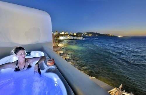 Little Venice Villa | Magnificent Mykonos Suite | Suite with Beautiful Aegean Sea Views and Outdoor Jacuzzi | Mykonos