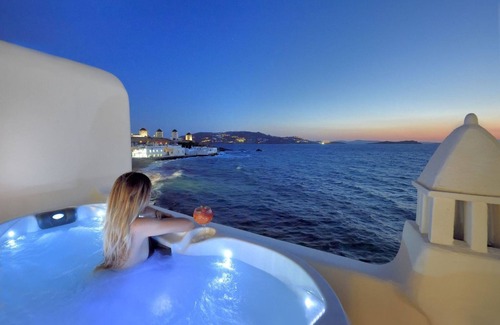 Little Venice Villa | Magnificent Mykonos Suite | Suite with Beautiful Aegean Sea Views and Outdoor Jacuzzi | Mykonos
