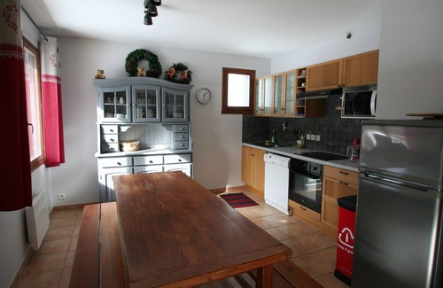 Vallouise Chalet De Esquí | MAGNÍFICA TERRAZA LLENA SUR CON VISTA EN LAS ALTURAS DE ESTE CHALET MITOYE