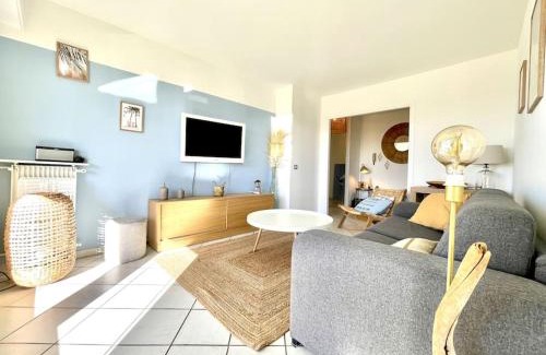 Juan-les-Pins Apartamento | Magnifique 2P vue mer Terrasse Parking