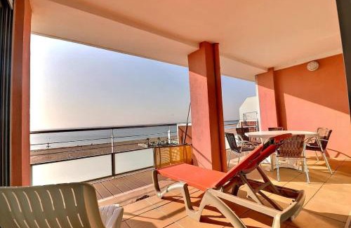 Valras-Plage Apartamento | Magnifique appartement en front de mer