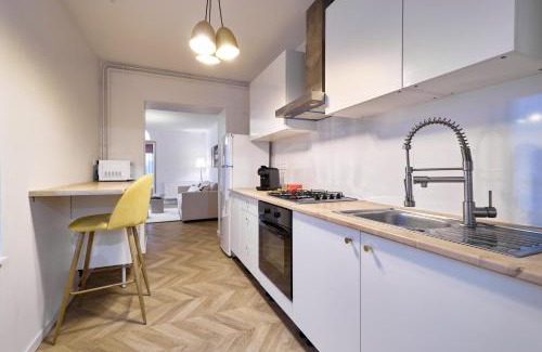 Jamin Apartamento | Magnifique Appartement dans le Centre-Ville de Reims, Proche de la Gare et des Commodités