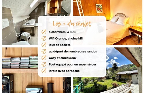 Campan Chalet De Esquí | * Magnifique Chalet entre les pistes et la ville *