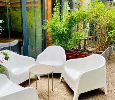 La Villette Apartamento | Magnifique LOFT Appartement Chalet Climatisé Buttes Chaumont