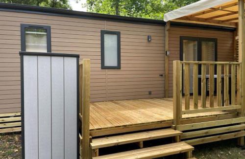 Biscarrosse Apartamento | Magnifique mobilhome-2 sdb-Camping 5 étoiles