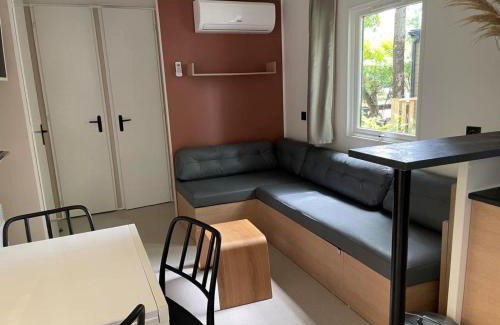 Biscarrosse Apartamento | Magnifique mobilhome-2 sdb-Camping 5 étoiles