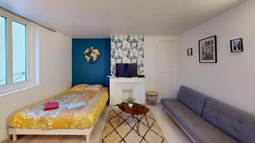 Anatole France Danton Apartamento | Magnifique studio Franklin