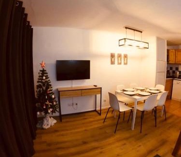 Orcieres-Merlette Apartamento | Magnifique T3 duplex 6 pers avec parking privé.