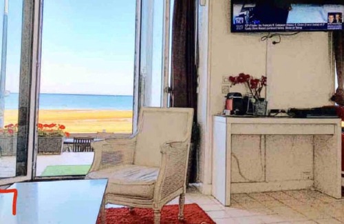 Auberville Apartamento | Magnifique vue sur la mer direct sur la plage appartement 110m2 8-9 pers terrass