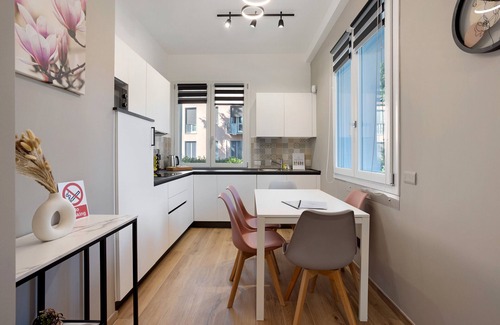 Vimercate Apartamento | Magnolia: jardín y parking. Vimercate/Monza