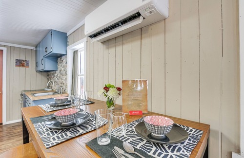Portage Lake Cabaña | Maine Vacation Rental < 1 Mi to Portage Lake Beach