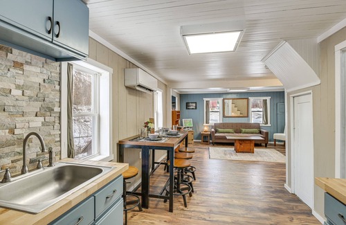 Portage Lake Cabaña | Maine Vacation Rental < 1 Mi to Portage Lake Beach