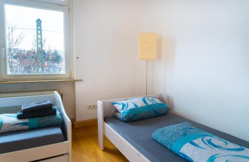 Neustadt Apartamento | Mainz zentrale Lage nähe Hauptbahnhof 3 Zimmer Wohnung, Küche, Balkon, Duschbad