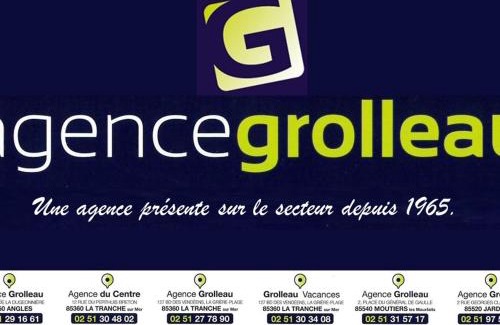 Longeville-sur-Mer Casa | Maison à 150m de la plage du Rocher, 4 pers, terrasse, garage, parking privé, à Longeville sur Mer - FR-1-357-321