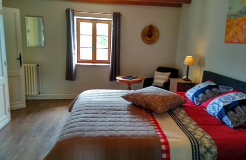 Savignac-de-Duras Cama Y Desayuno | Maison à votre santé, habitación Vue de château, B&B cerca de Saint-Emilion, Burdeos