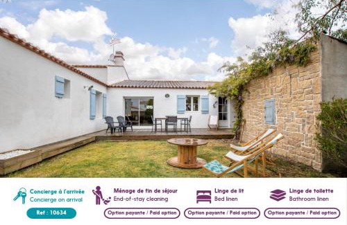 Noirmoutier-en-l'Ile Casa | Maison 10 personnes - Jardin - Noirmoutier-en-l Ile