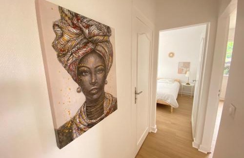 Ambares-et-Lagrave Casa | Maison 3 chambres rénovée avec jardin et grand parking