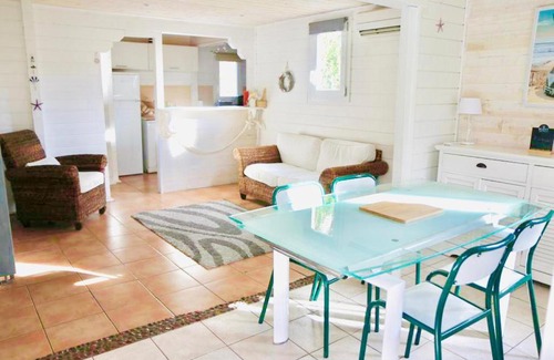La Teste-de-Buch Casa | Maison 3 chambres wifi, jardin clos, piscine, tennis