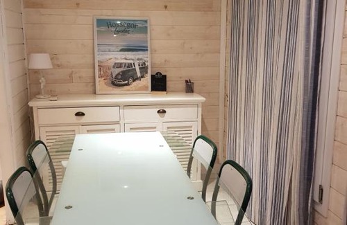 La Teste-de-Buch Casa | Maison 3 chambres wifi, jardin clos, piscine, tennis