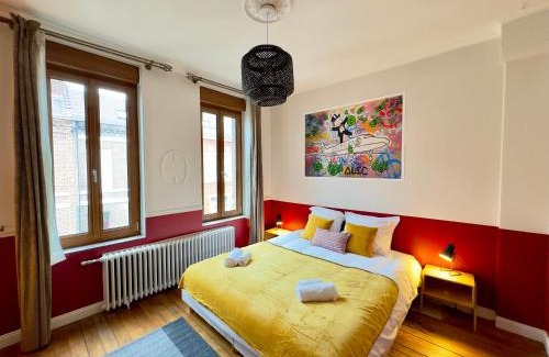 Sainte-Anne - Faubourg Noyon Casa | Maison 3ch - Cinéma - Game Room - Parking - Gare
