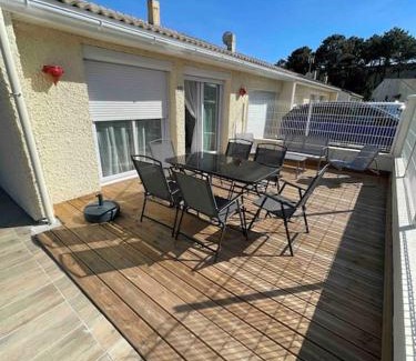Soulac-sur-Mer Casa | Maison 6 personnes Soulac Climatisée Fibre