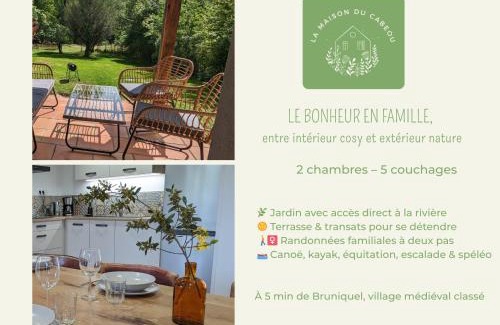 Bruniquel Casa | Maison au bord de la rivière Aveyron - Bruniquel