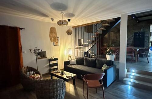La Chaise-Baudouin Casa | Maison avec jacuzzi