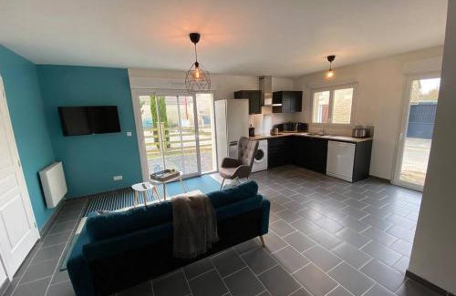 Lion-sur-Mer Casa | Maison avec jardin - 200m de la mer dans la vieille ville