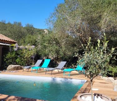 Porto-Vecchio Villa | Maison avec piscine chauffée